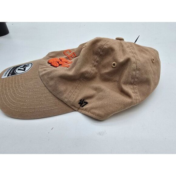 Clemson 47 Clean Up Adjustable Dad Hat With Embroidered Paw Logo - Picture 2 of 10